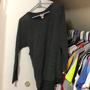 Fuzzy sweater